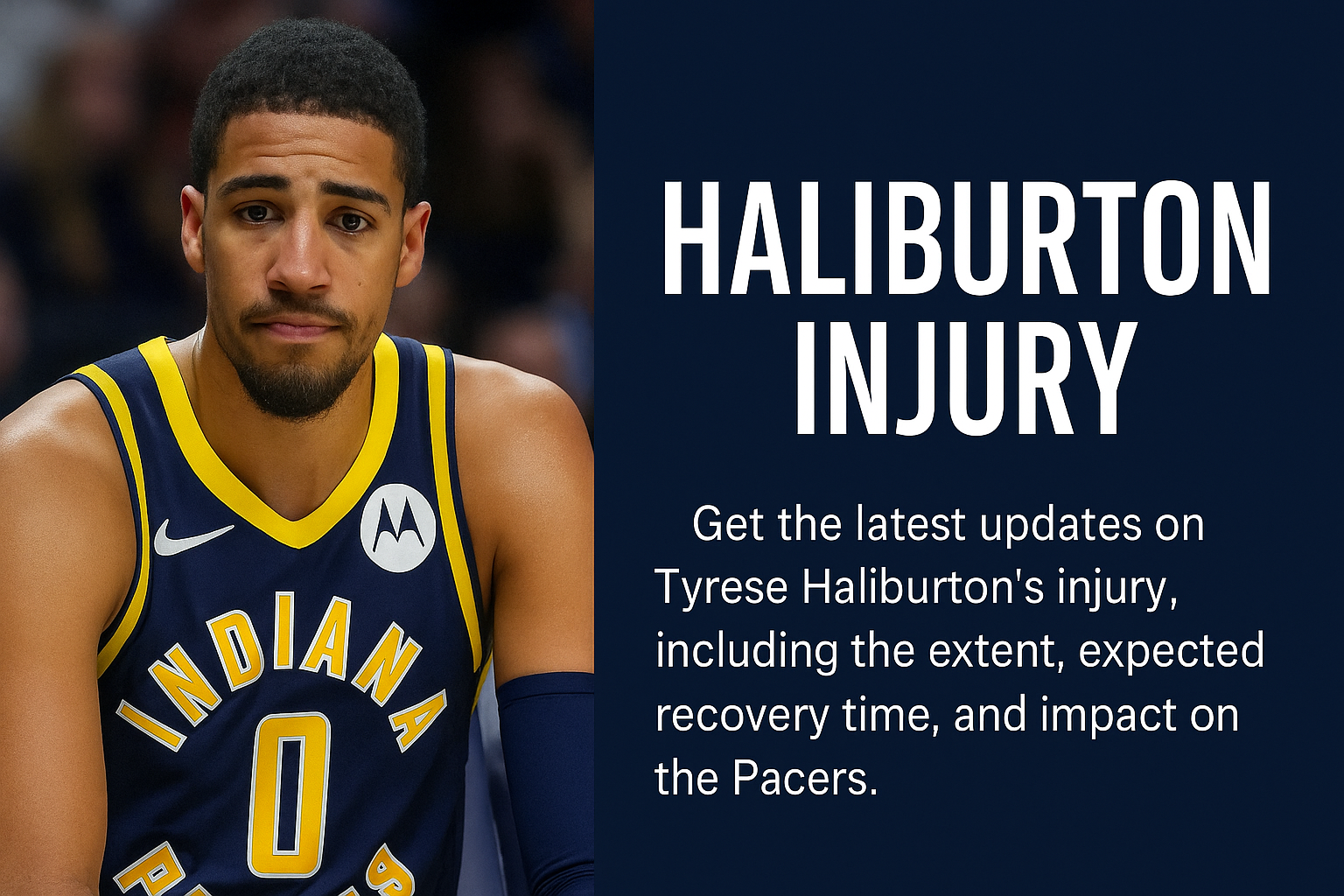 Haliburton Injury” (Target: 1000–1200 words | Tone: informative